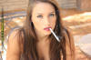 smoking fetish celeste star